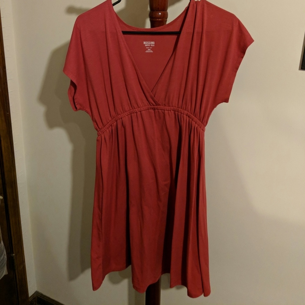 Coral dress